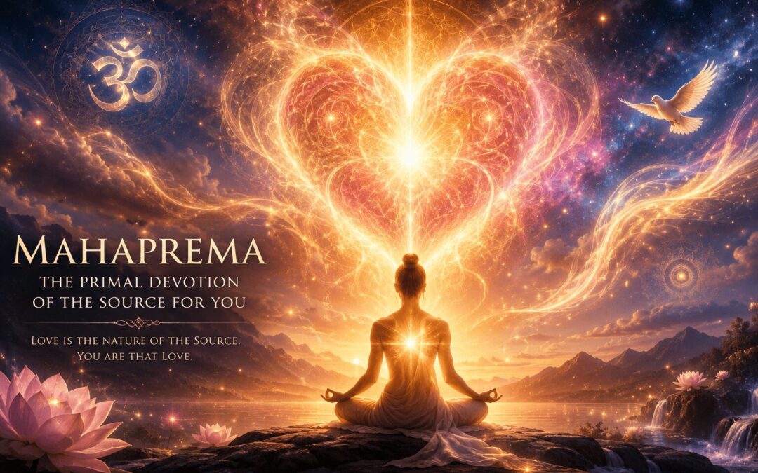 MahaPrema, the primal devotion of the source for you.